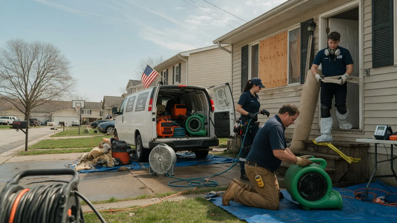Water Damage Restoration in Dunbridge, OH near me